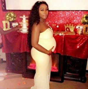 Gold shimmer mermaid dress with small tail in back